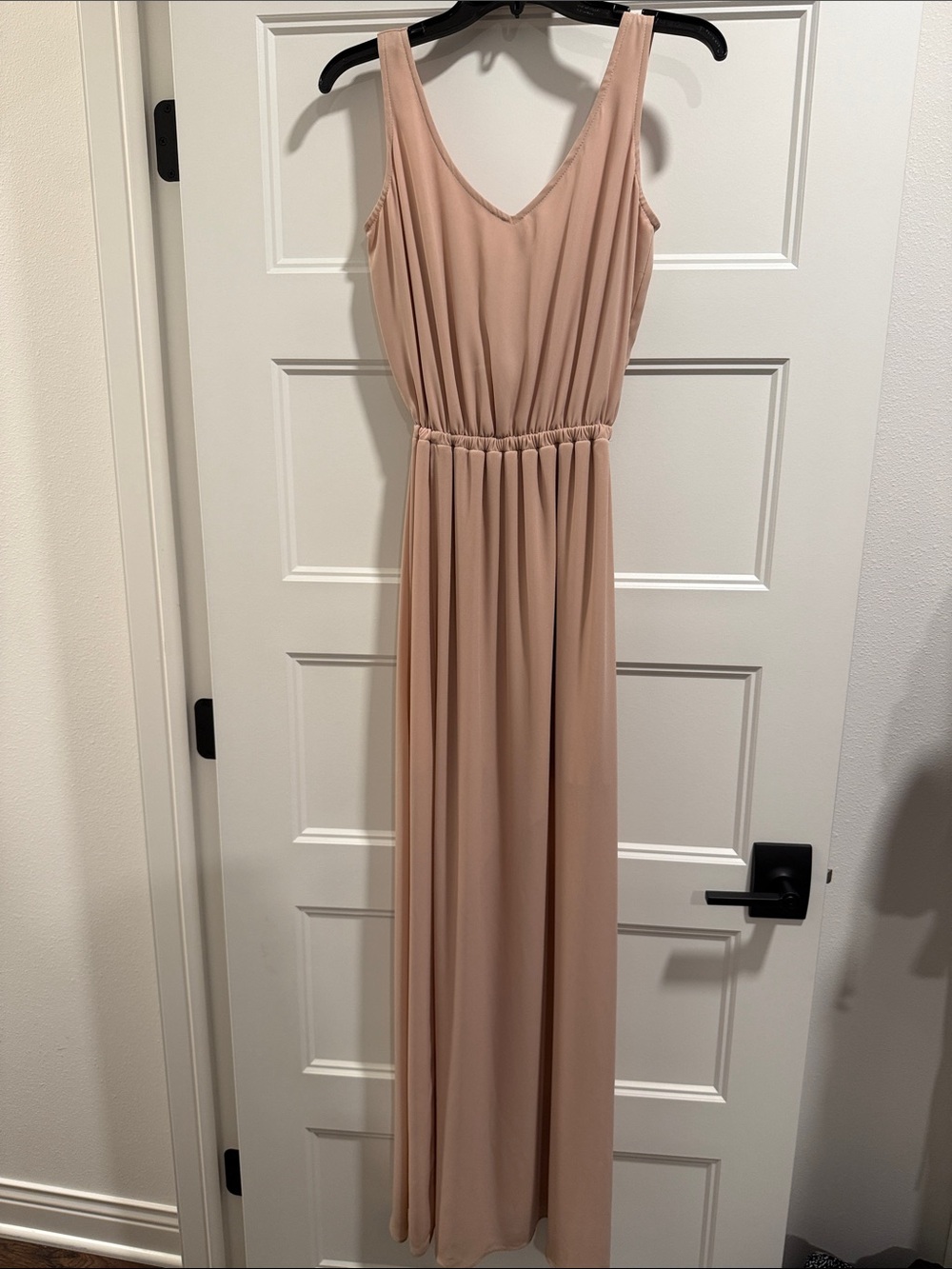 Show Me Your MuMu Sleeveless Maxi Dress in Blush